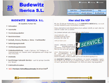 Tablet Screenshot of budewitz-iberica.com